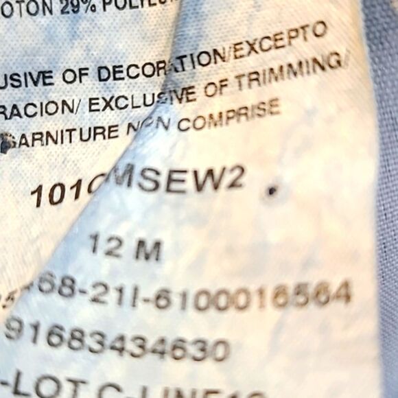 LEE Bluejeans Regular Fit, Straight Leg, Mid-rise, Slightly Distressed, Size 12 - Picture 11 of 11